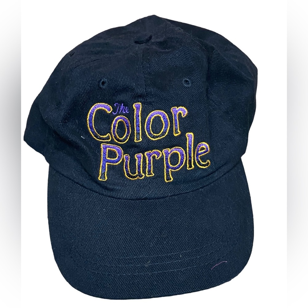 Vintage The Color Purple Movie Dewynters NYC Cotton Strap Back Baseball Hat RARE